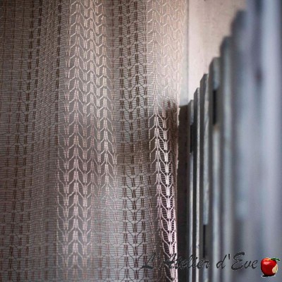 "Ponente" Net sheer Curtain Made in France Casal