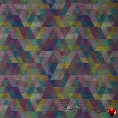 "Manado" Tissu ameublement graphique Bali Prestigious Textiles