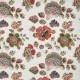 "Tambora" coral Tissu ameublement fleui Bali Prestigious Textiles
