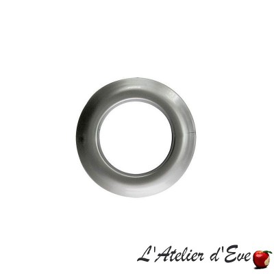 Blister pack 8 eyelets Clip light silver Ø 44mm 548501M-C23