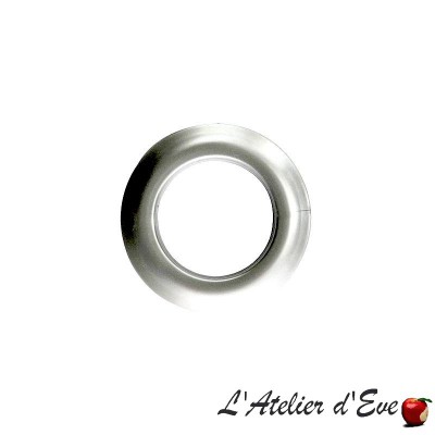 Blister pack 8 eyelets Clip light silver Ø 44mm 548501M-C23