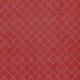 "Griso" rosso Tissu velours fantaisie Vintage Casal