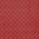 "Griso" rosso Tissu velours fantaisie Vintage Casal