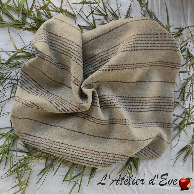 Linen canvas" Annael " Collection Naturelement de Casal