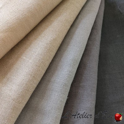 Curtain 100% linen "Naimi" Made in France Casal