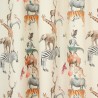 Animal Kingdom candyfloss - Toile de coton ameublement, rideau, coussin Big Adventure Prestigious Textiles