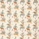 Motif du rideau à oeillets Animal Kingdom rainbow - Rideau coton Made in France pour chambre d'enfant - Prestigious Textiles