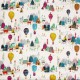 Rideau "Away we go" rainbow Made in France - Collection Big Adventure pour enfants Prestigious Textiles