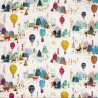 Rideau Away we go candyfloss Made in France - Collection Big Adventure pour enfants Prestigious Textiles