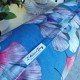 "Bolster" Céline bleu zinc détail Coussin de yoga Made in France L'Atelier d'Eve