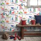 Non-woven wallpaper for children" Animal Tower " Prestigious Textiles