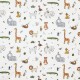 Embroidered fabric "Doodle" Collection Big Adventure Prestigious Textiles