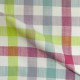 "Hopscotch" rainbow - Détails toile de coton ameublement, siège tapissier au mètre - Big Adventure Prestigious Textiles