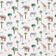 "On Safari" jungle - Tissu pour enfants Collection Big Adventure Prestigious Textiles