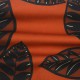 Tissu ameublement 100% coton "SIRA" Rouille Thevenon