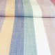 "Skipping" rainbow - Tissu ameublement et tapissier 100% coton rayé - Collection Big Adventure Prestigious Textiles