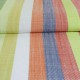 "Skipping" jungle - Tissu ameublement et tapissier 100% coton rayé - Collection Big Adventure Prestigious Textiles
