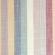 "Skipping" rainbow - Tissu ameublement coton à rayures pour enfants - Collection Big Adventure Prestigious Textiles