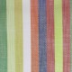"Skipping" jungle - Tissu ameublement coton à rayures pour enfants - Collection Big Adventure Prestigious Textiles