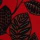 Rideau à œillets "Sira" Rouge Coton Thevenon Fabriqué en France