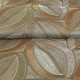 Rideau à oeillets Fabriqué en France - Tissu brodé Boheme gris souris - Casal