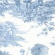 Histoire d'eau (15 coloris) Tissu ameublement toile de jouy grande largeur Thevenon