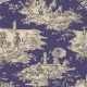 Histoire d'eau (15 coloris) Tissu ameublement toile de jouy grande largeur Thevenon