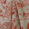 Cotton fabric christmas/mountain Bellevue Thevenon