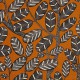 Elis caramel - Toile de coton au mètre - Ameublement tapissier - Tissu Oeko-Tex Thevenon