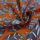 Grossiste Thevenon - Elis caramel toile de coton fantaisie
