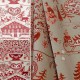 Cotton fabric christmas/mountain "Bellevue" Thevenon