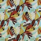 Amazonie tropiques - Motif rideau à oeillets Fabrication Française thème exotique Casal