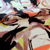 Visages pénombre - Tissu ameublement tapissier Art Deco au mètre Casal en mouvement