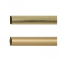 Solid Brass rod Tube "Collection "Auro"