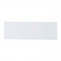 Kit profil plat aluminium Blanc Cosmo + embouts Houlès