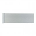 Kit profil plat aluminium Nickel Cosmo + embouts Houlès