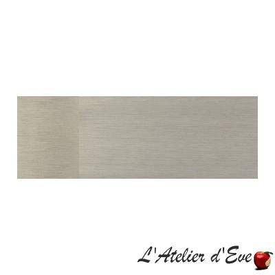Kit rail profil plat aluminium Titane Cosmo+ embouts Houlès