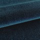 Olympe bleu paon - Rideau non feu Fabriqué en France, tissu velours M1 - Casal