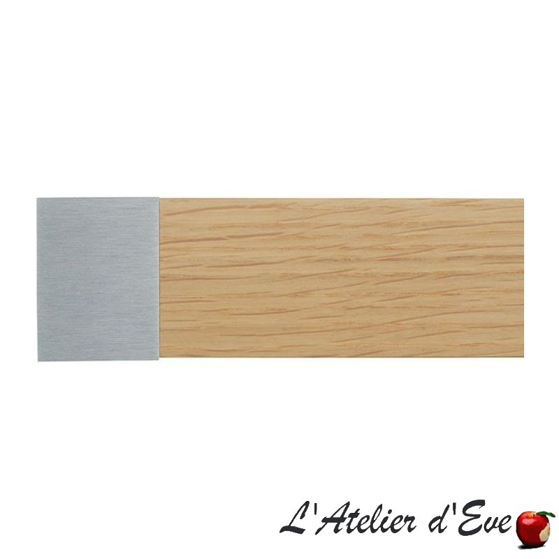 Natural oak wood flat profile + Cosmo Houlès collection tips