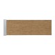 Flat profile kit Walnut stained oak wood + Cosmo Houlès tips