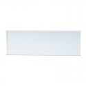Kit profil incurvé aluminium Blanc Cosmo + embouts Houlès