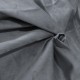 Softflock gris orage - Tissu aspect velours non feu grande largeur pour ameublement - Bautex