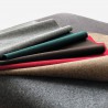 Laine et cashmere rouge - Tissu aspect laineux, feutrine au mètre pour ameublement et siège Thevenon