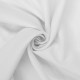 Secura B1 blanc - Tissu ameublement M1 ignifugé non feu aspect lin pour ERP, hôtels, restaurants, collectivités
