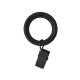 Round rings curtain rod-Option clamps