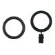 Round rings curtain rod-Option clamps