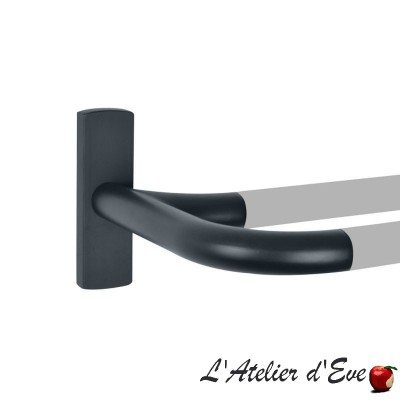 Double corners Houlès curtain rod Bastide