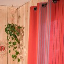 Rideau toile basque "Sauvelade" Fabrication Française