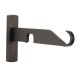 Supports doubles Bronze tube tringle rideaux Bastide Houlès