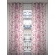 Ludivine rideaux toile de jouy rose 100% coton